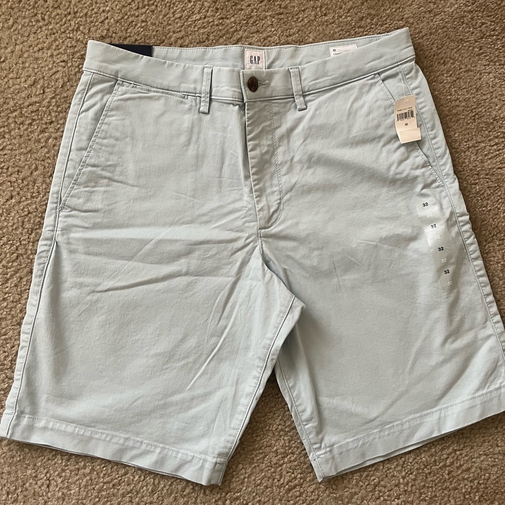 GAP Men's Light Blue Shorts